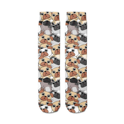 Funny Harajuku 3D Printing Cute Cartoon Panda Socks New Funny Men Women&#39;s Socks Novelty Kawaii Animal Avatar High Socks