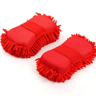 Casun Microfiber Car Washer Sponge Cleaning Car Care Detailing Brushes Washing Towel Auto Gloves Styling Accessories