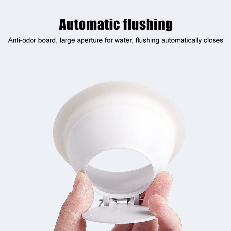 Anti-smell Plug For Squatting Pan Squat Toilet Squatting Pit Smell Stopper Durable Prevent Sewage Overflow Bathroom Products