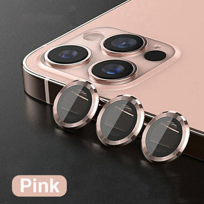 For iPhone 11 12 13 Pro Max Back metal Camera Lens Tempered Glass For iPhone 12 pro Max Case Protection Ring Screen Protector