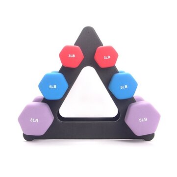 3-Tier Dumbbell Storage Rack Stand