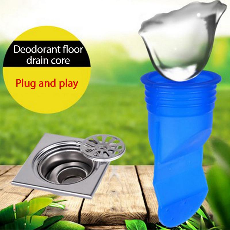 Silicone Floor Drain Deodorant Core Pipe Anti Odor Drain Insect Control Sewer Ring Bathroom Washing Machine Anti-backflow Sealer