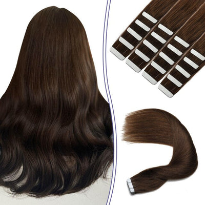 Ombre Balayage Tape In Human Hair Extensions 100% Real Remy Human Hair Extensions 50g 100g Per Package Seamless Tape on Hair