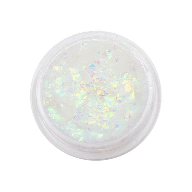 1PC Hot Sale Fashion Holographic Eyeshadow Sequins Gel Hair Lips Makeup Eye Eyebrow Shimmer Glitter Decoration Portable Cosmetic