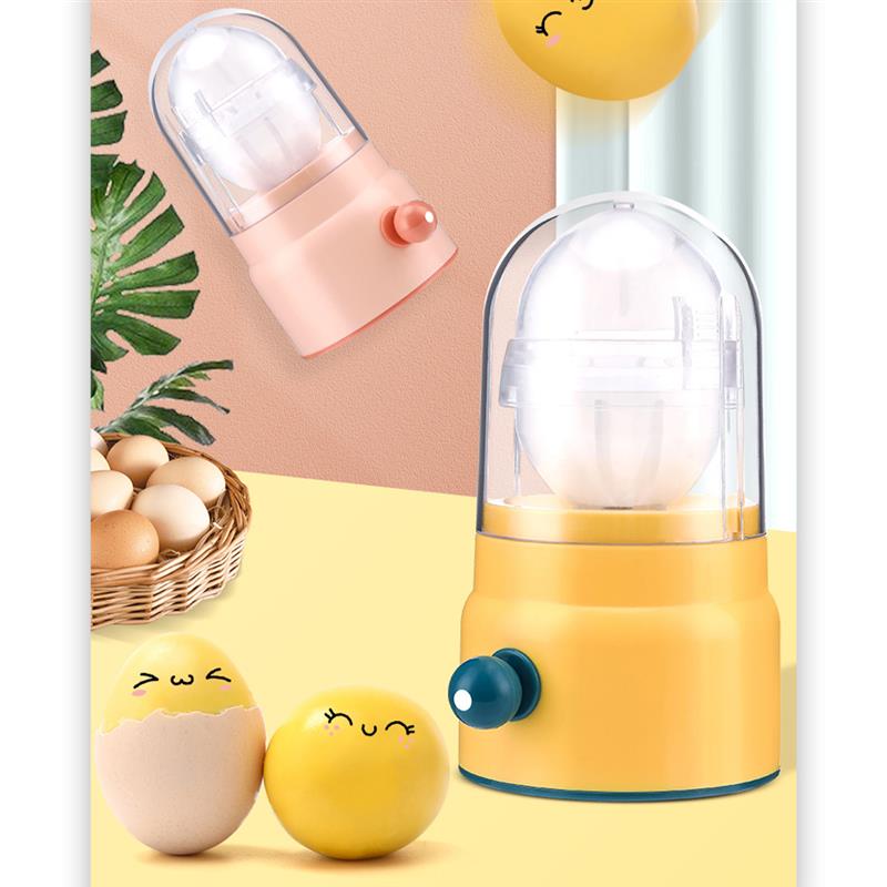 【Eggs Mixing Maker】Creative Egg Scrambler Manual Egg Pulling Egg Yolk Protein Mixed Shaker Portable Breakfast Golden Egg Washable Mixer Shaker Tool