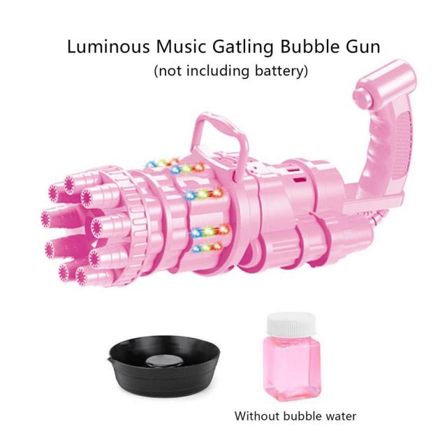 Cool Bubble Machine Girls &Boys Automatic Bubble Toy Birthday Gift Huge Amount Bubble Maker