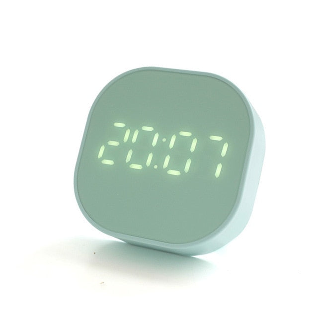 Digital Alarm Clock Timers Manual Countdown Mini Square Silen Bedside Mechanical Cooking Timer Alarm Counter  Wall Clock