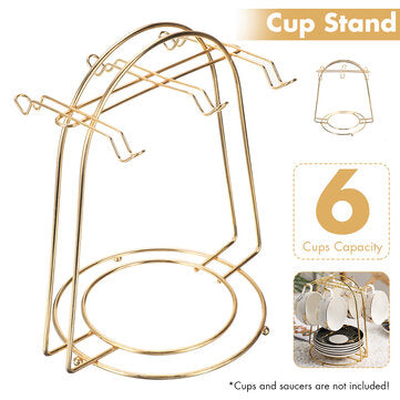 6 Cup Tree Stand Coffee Mug Holder