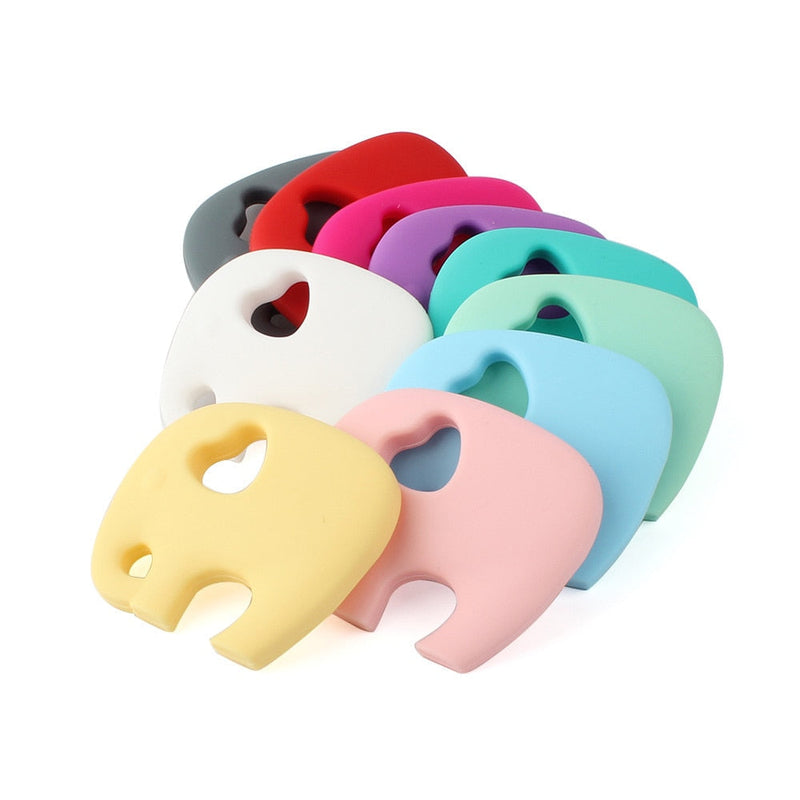 1pcs Baby Animal Silicone Teethers Dog Dinosaur Koala Baby Teething Product Accessories For Pacifier Chains BPA Free