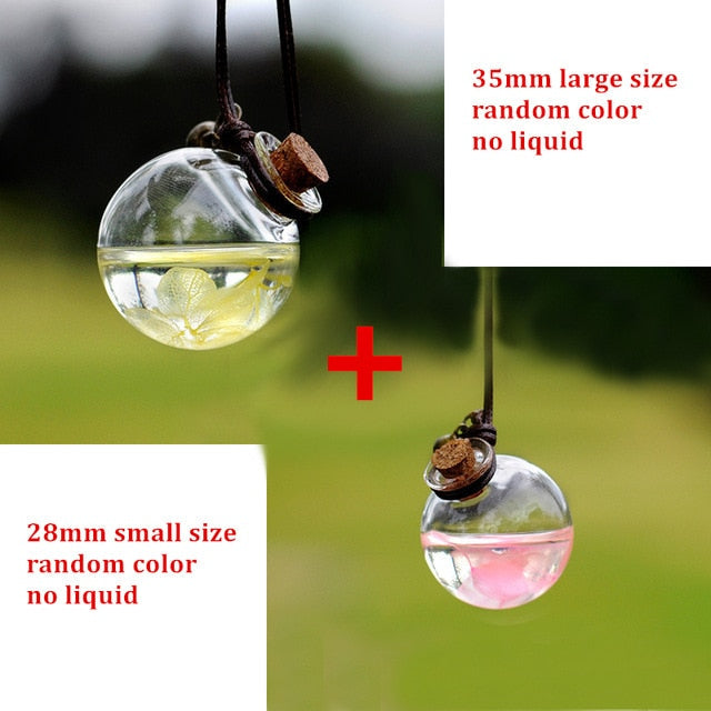 Car Perfume Pendant Hanging Bottle With Flower Essential Oils Perfume Bottle Car Air Freshener Diffuser Automobiles Ornaments