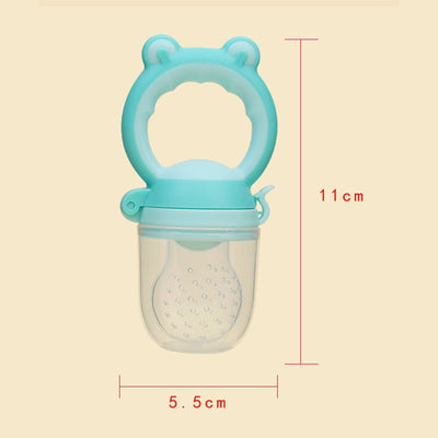 Baby Pacifier Fresh Food Nibbler Kids Fruit Feeder Nipples Feeding Baby Teat Pacifier Bottles