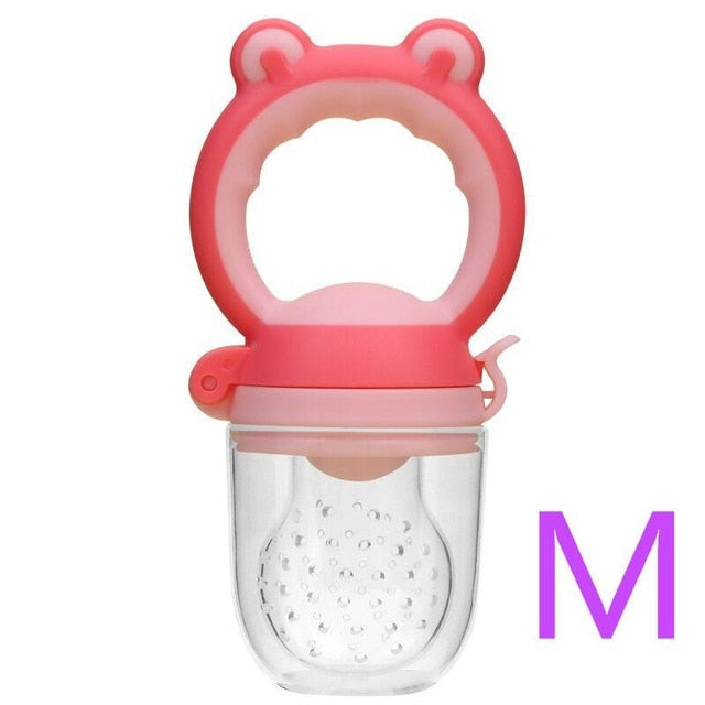 Baby Pacifier Fresh Food Nibbler Kids Fruit Feeder Nipples Feeding Baby Teat Pacifier Bottles