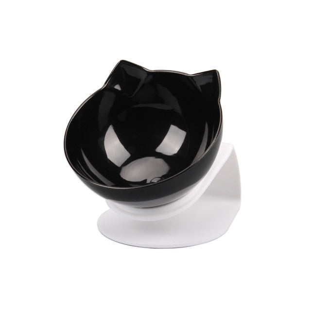 Transparent cat bowl