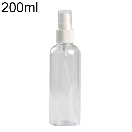 5PCS Portable Travel Transparent Plastic Empty Cosmetic Sample Spray Bottle Atomizer Can be used to dispense store most liquids