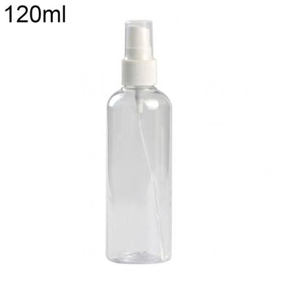 5PCS Portable Travel Transparent Plastic Empty Cosmetic Sample Spray Bottle Atomizer Can be used to dispense store most liquids