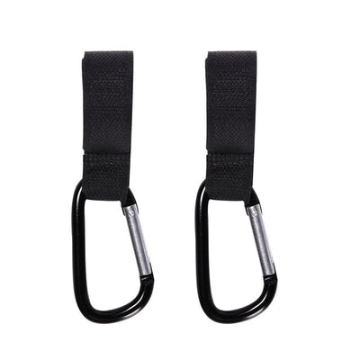 2pcs/ Baby Hanger Baby Bag Stroller Hooks Pram Rotate 360 Degree Baby Car Seat Accessories Stroller Organizer