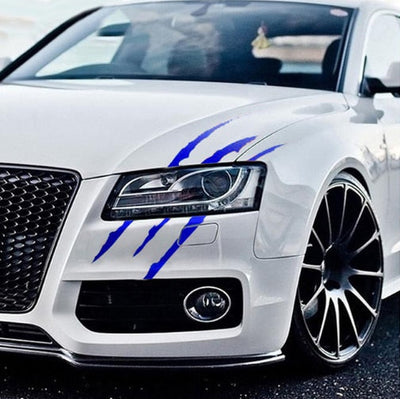 Auto Car Sticker Reflective Monster Claw Scratch Stripe Marks Headlight Decal Car Stickers 40cmX12cm car accessories