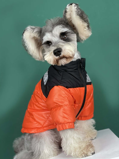 The Dog Face Winter Pet Dog Down Jacket Clothes Warm Thick Stitching Pet Coat Teddy Chihuahua Puppy Vest for Small Medium Dogs