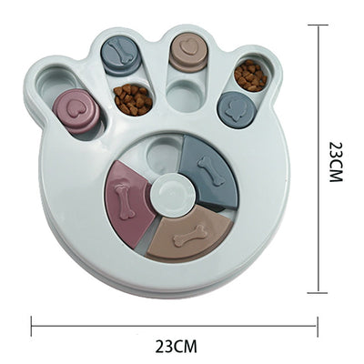 Dog Puzzle Toys Slow Feeder Interactive Increase Puppy IQ Food Dispenser Slowly Eating NonSlip Bowl Pet Cat Dogs Training Game