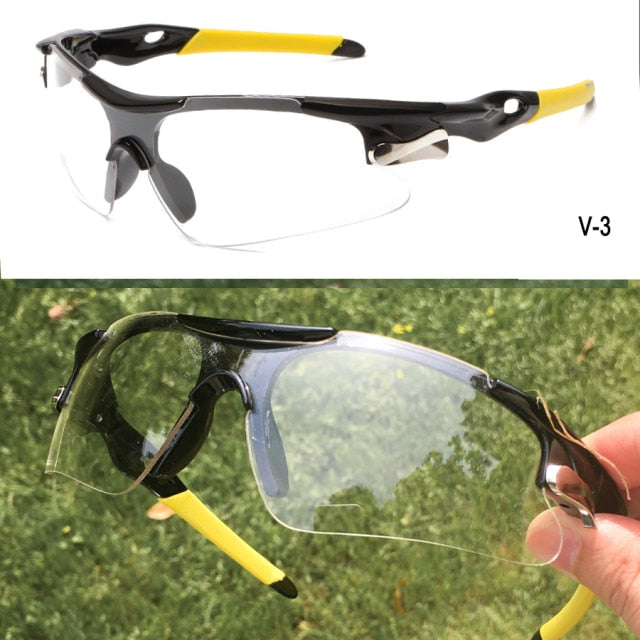 2021 New Outdoor Sport Cycling Eyewear Mountain Bike Bicycle Glasses UV400 Men Women Sports Sunglasses Hiking Running Windproof