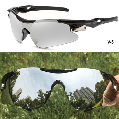 2021 New Outdoor Sport Cycling Eyewear Mountain Bike Bicycle Glasses UV400 Men Women Sports Sunglasses Hiking Running Windproof