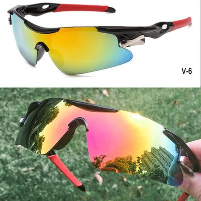 2021 New Outdoor Sport Cycling Eyewear Mountain Bike Bicycle Glasses UV400 Men Women Sports Sunglasses Hiking Running Windproof