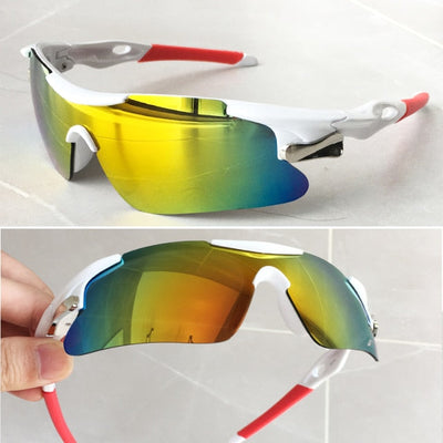 2021 New Outdoor Sport Cycling Eyewear Mountain Bike Bicycle Glasses UV400 Men Women Sports Sunglasses Hiking Running Windproof