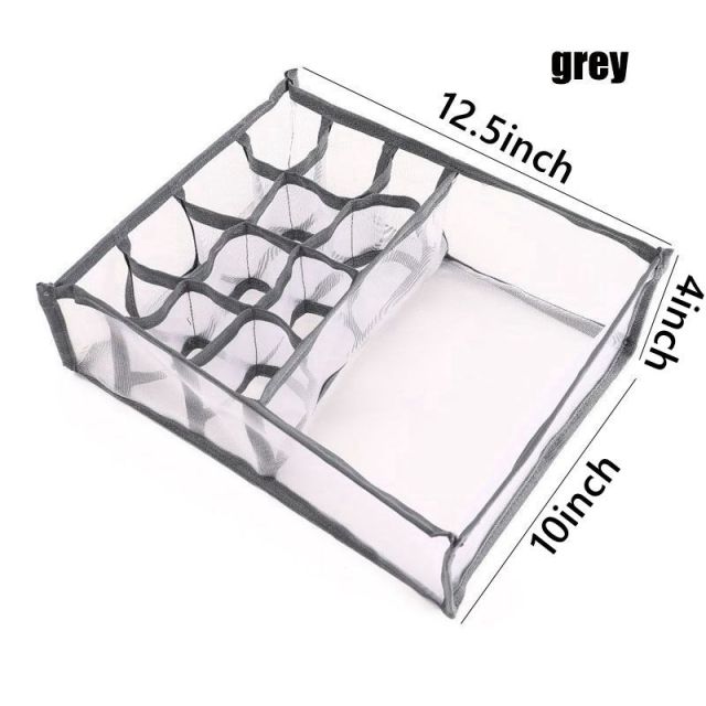 Underwear Organizer Socks Shorts Bra Storage Boxs Bedroom Wardrobe Closet Organizers Clothes Foldable Drawer Home Organization