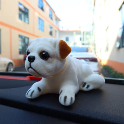 Car Doll Husky Beagle St Bernard Shepherd Shake Head Dog Decoration Car Interior Decoration Cute Creative Gift Tabletop Ornament