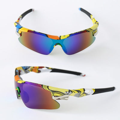 2021 New Outdoor Sport Cycling Eyewear Mountain Bike Bicycle Glasses UV400 Men Women Sports Sunglasses Hiking Running Windproof