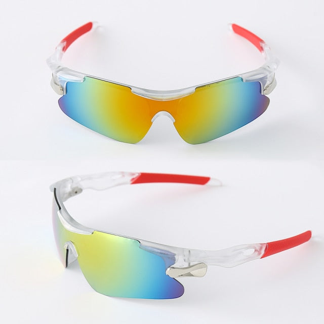 2021 New Outdoor Sport Cycling Eyewear Mountain Bike Bicycle Glasses UV400 Men Women Sports Sunglasses Hiking Running Windproof