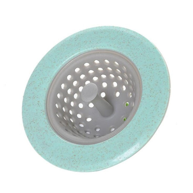 Silicone Bathroom Sink Drains Bathtub Plugs Strainers Sewer Hair Filter Bath Drain Stopper Sink Floor Drain Kitchen Accessories