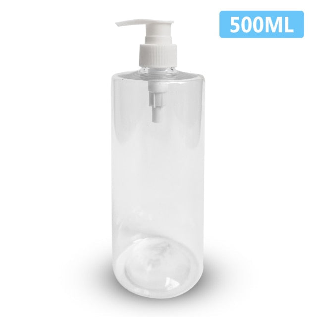 5PCS Portable Travel Transparent Plastic Empty Cosmetic Sample Spray Bottle Atomizer Can be used to dispense store most liquids