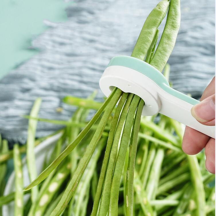 Crerative Green Bean Slicer Cutter With Handle Vegetable Shred Runner Slicer Kitchen Shredder Cooking Tool Kitchen Accessories