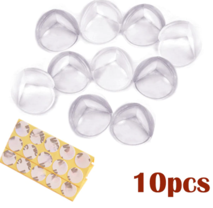 10pcs Baby Safety Silicone Protector Table Corner Edge Protection Cover Children Anticollision Edge Child Corner Guards