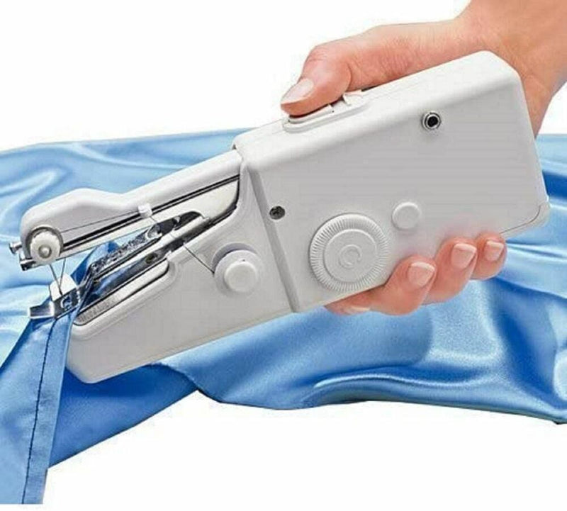 Mini Handheld Sewing Machine Cordless Hand Held Portable Clothes Stitch Home AU