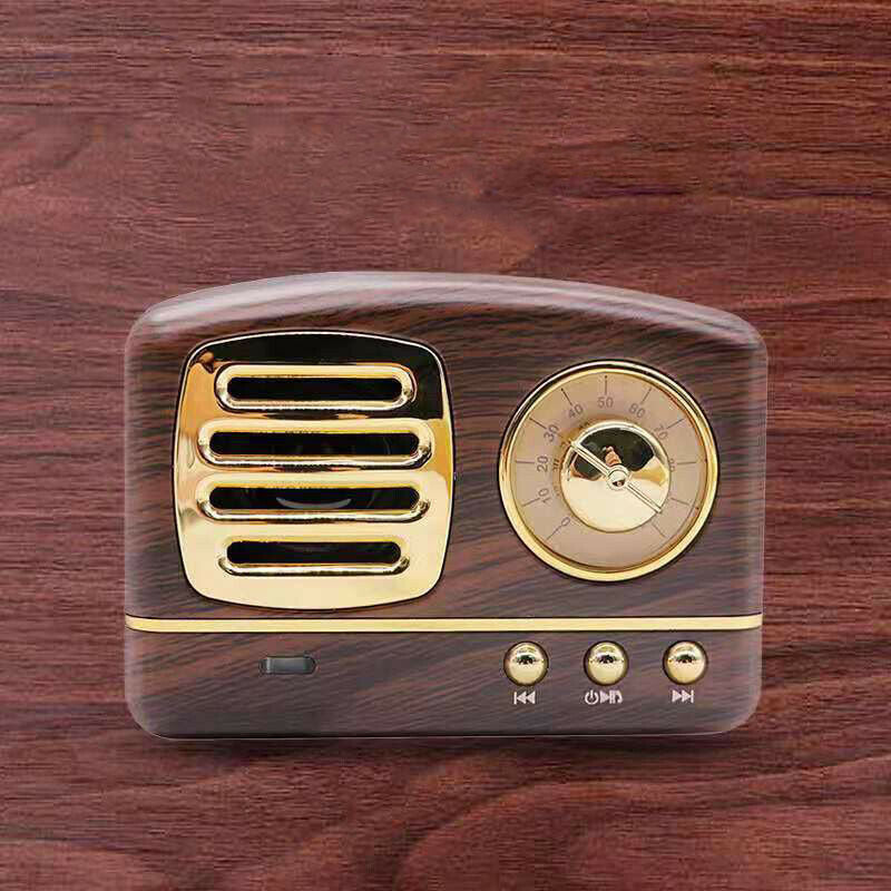 Bluetooth speaker retro cute girl radio 3D surround subwoofer