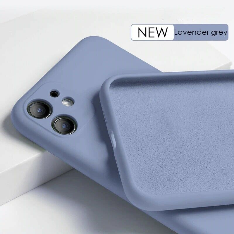 For iPhone 13 12 11 Pro Max X XS XR 8 7 Plus SE Silicone Case Camera Lens Cover