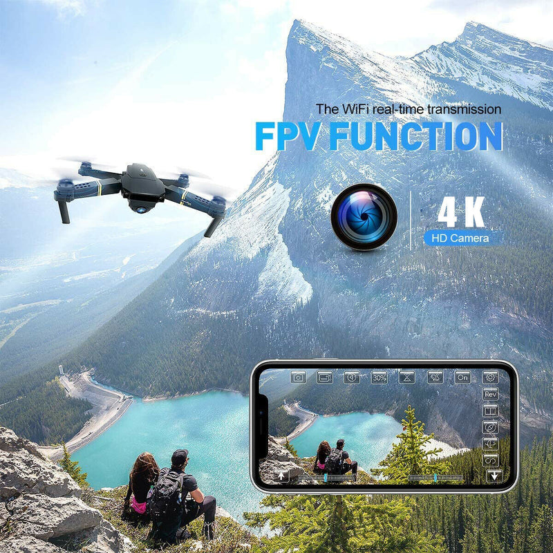 5G Compact Drone Quadcopter 4K UHD (Pro Kit with 3x Batteries)