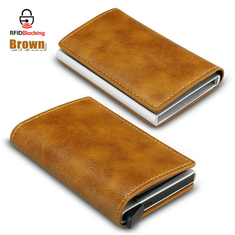 RFID Blocking Leather Wallet