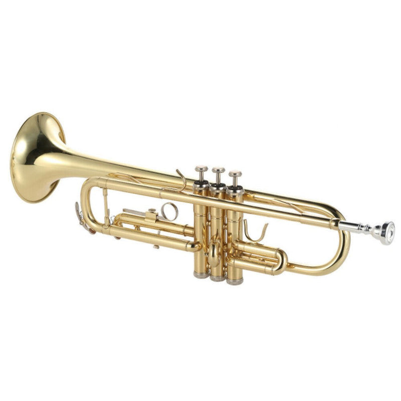 Professional Trumpet Gold With Case