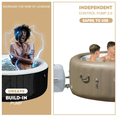 Premium Inflatable Spa Hot Tub with Massage