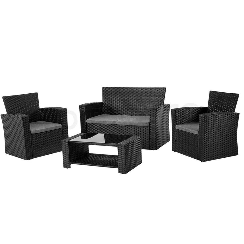 Luxury Outdoor Furniture Set  (4 pcs) AU