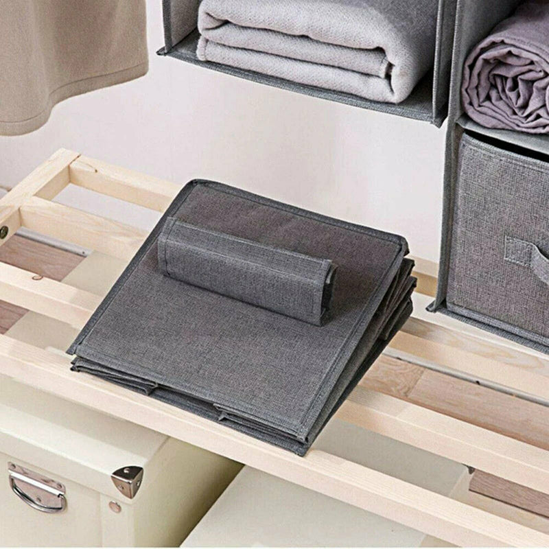 3/4/5 Layer Hanging Organiser Clothes Storage Wardrobe