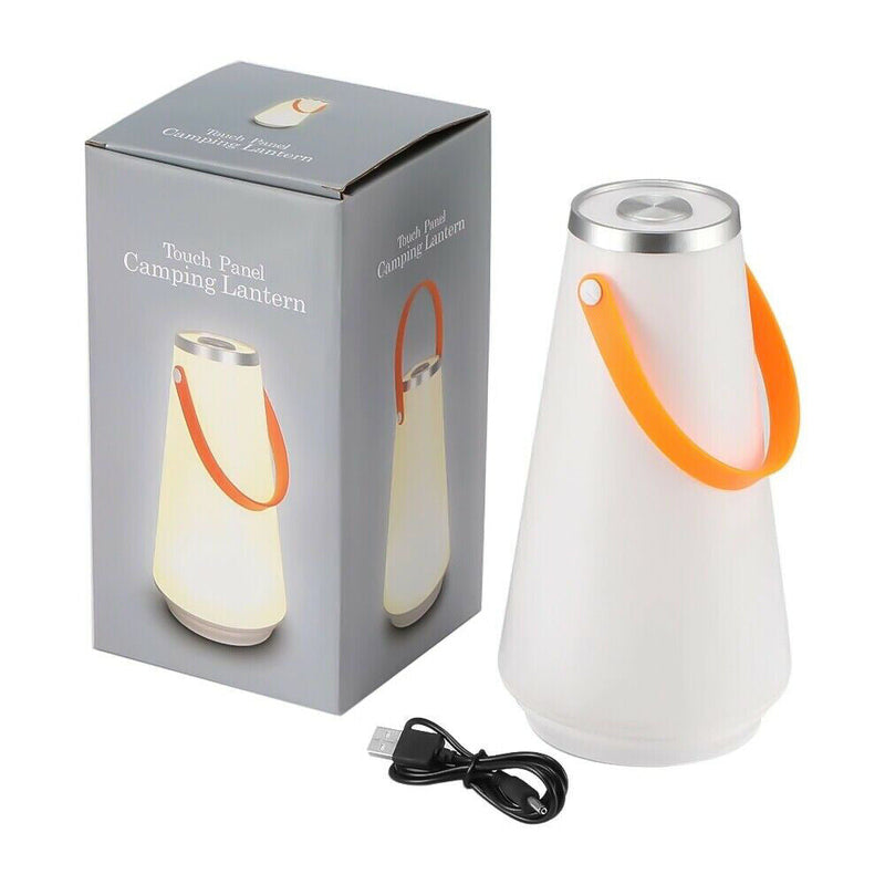 Portable LED Night USB Rechargeable Camping Tent Lantern Outdoor Garden Lamp