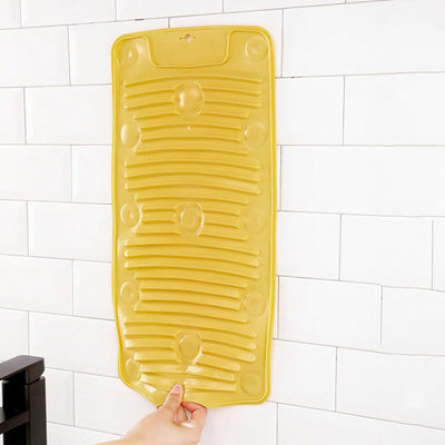 1PCS Soft Folding Silicone Washboard Non-slip Scrubboards Washing Board Multifunctional Mini Soft Rubber Bathroom Supplies