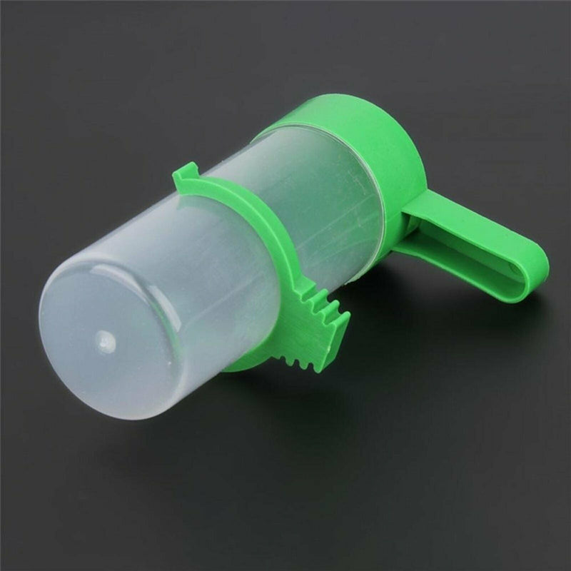 4Pcs/Set Drinker Food Feeder Water Clip For Cage Bird Parrot