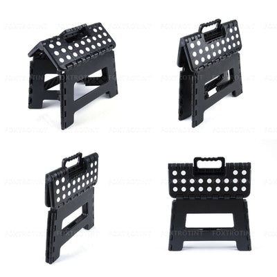 Step Stool Portable Plastic Foldable Chair Outdoor Bathroom Kitchen Adult Kids