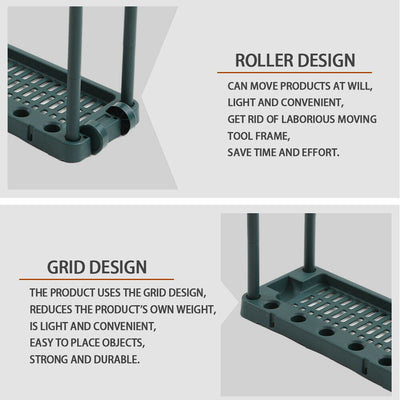 Garden Farm Shed Garage Tools Storage Rack