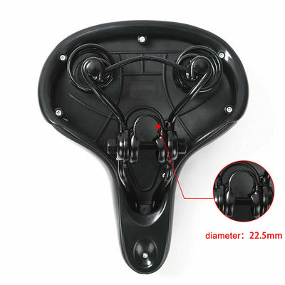 Bicycle Saddle Bike Seat Wide Extra Comfort Soft Cushion